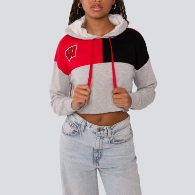 University of Wisconsin Color Block Hoodie