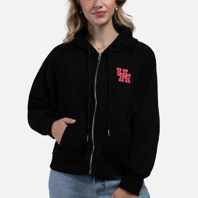 University of Houston Raglan Zip Up