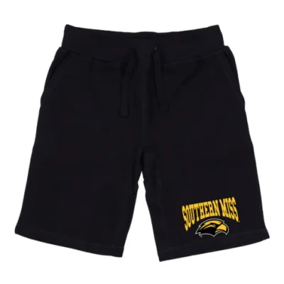 USM University of Southern Mississippi Golden Eagles Premium Fleece Drawstring Shorts